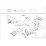 Теглич за FORD Transit Connect 02-13